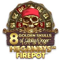 เกมสล็อต 8 Golden Skulls of the Holly Roger Megaways™